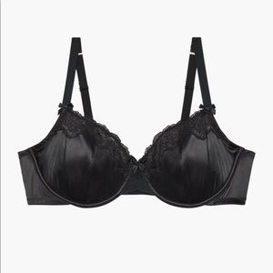 NWOT Savage x Fenty Satin & Lace Unlined Bra